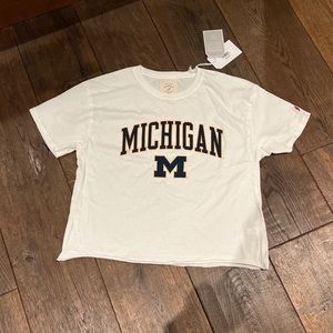 University of Michigan Cropped T-Shirt